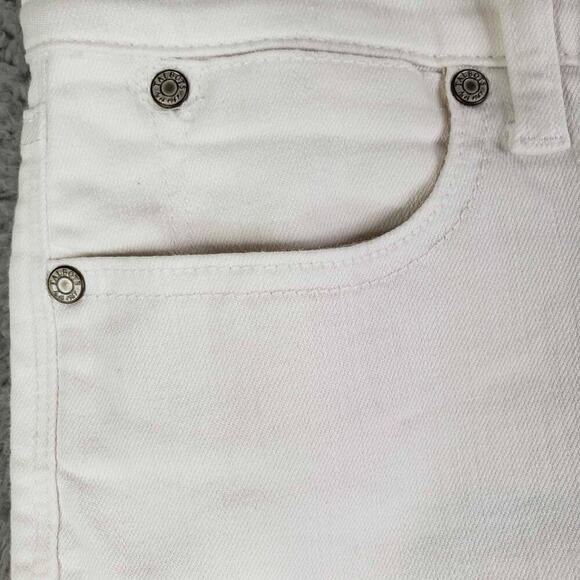 Talbots Jeans Flawless Five-Pocket Slim Ankle White Size 12p Petite - Picture 5 of 10